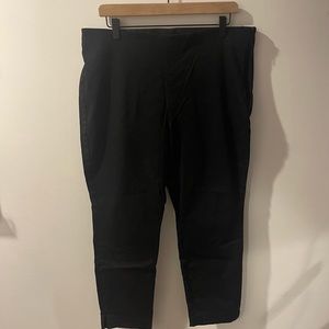Like New Black Old Navy Work Pants with Stretchy Waistband